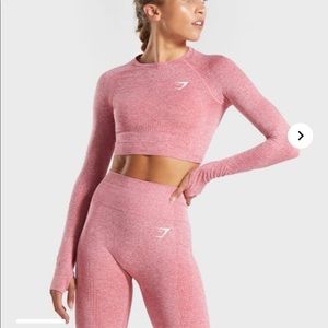 Gymshark Vital seamless set - dusty pink marl